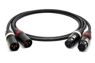 enoaudio Mogami 2534 Stereo Paar (L,R) Kabel | Neutrik Gold XLR female -XLR male