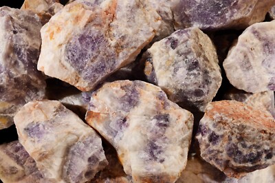 Chevron Amethyst 2'' 4-7 Oz B Grade Metaphysical Third Eye Raw Chakra Healing