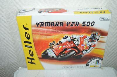 Maqueta Moto Yamaha Yzr 500 Modelo Kit Heller Nuevo Motor 1/24