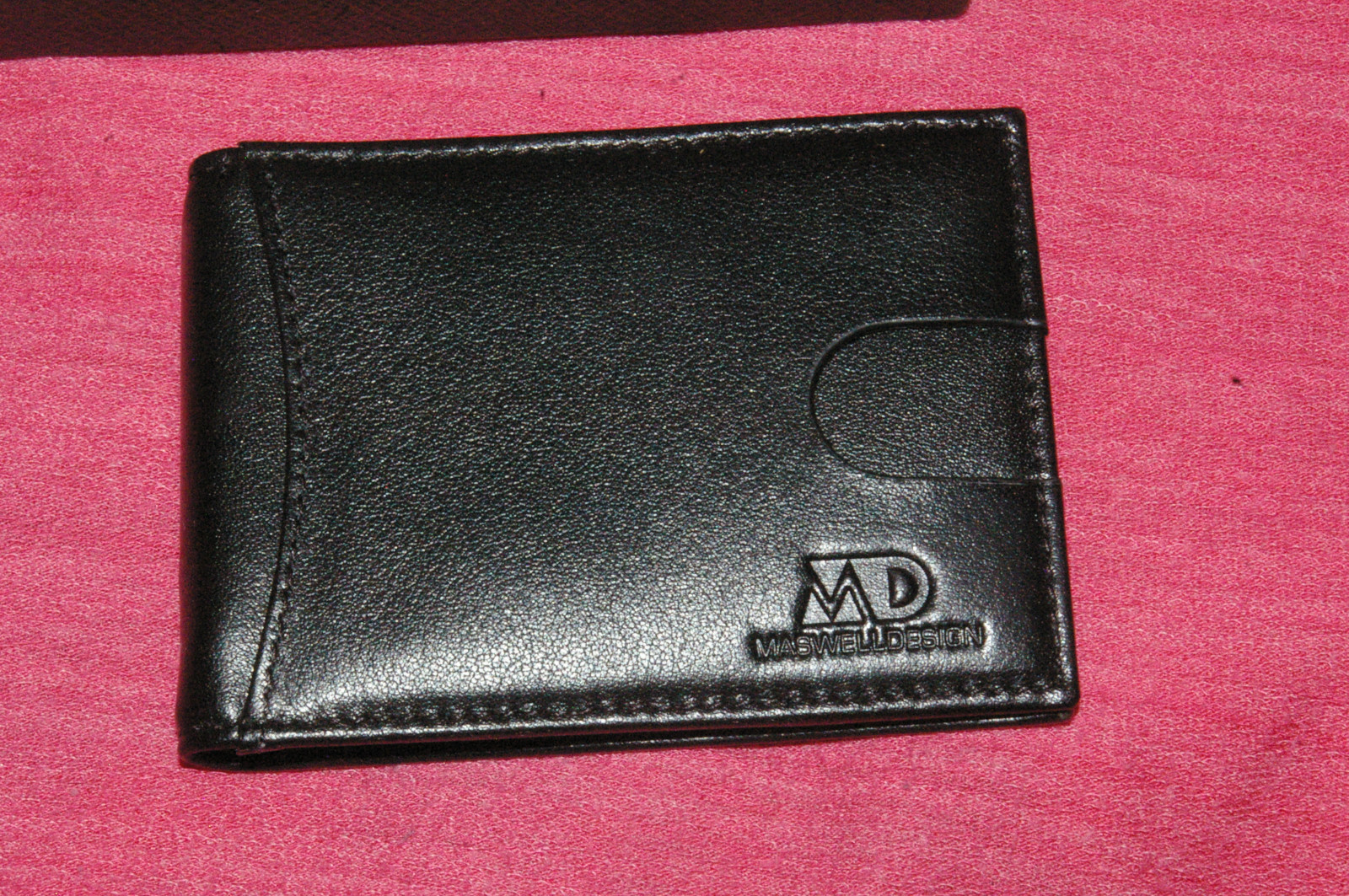 Maswell RFID Bloacking Napa Leather Slim Men’s Wallet Credit Card Holder