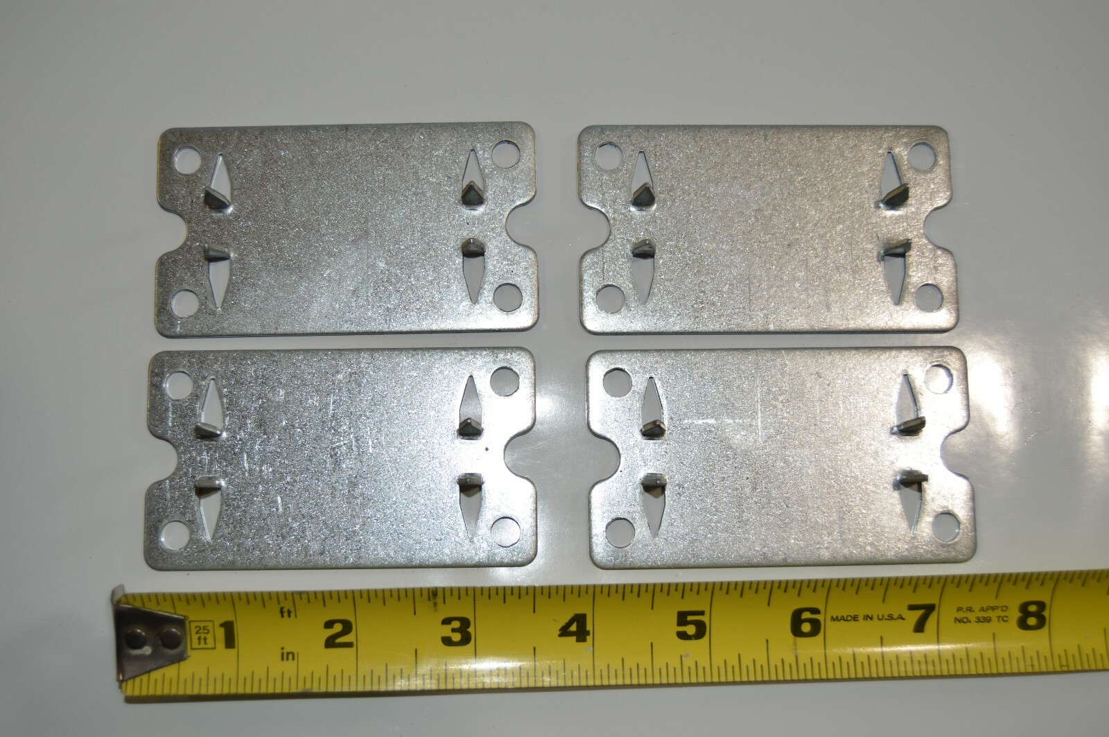 4-PK Mulberry Metal 40465 Quick-On, Self-Nailing, Steel Nail