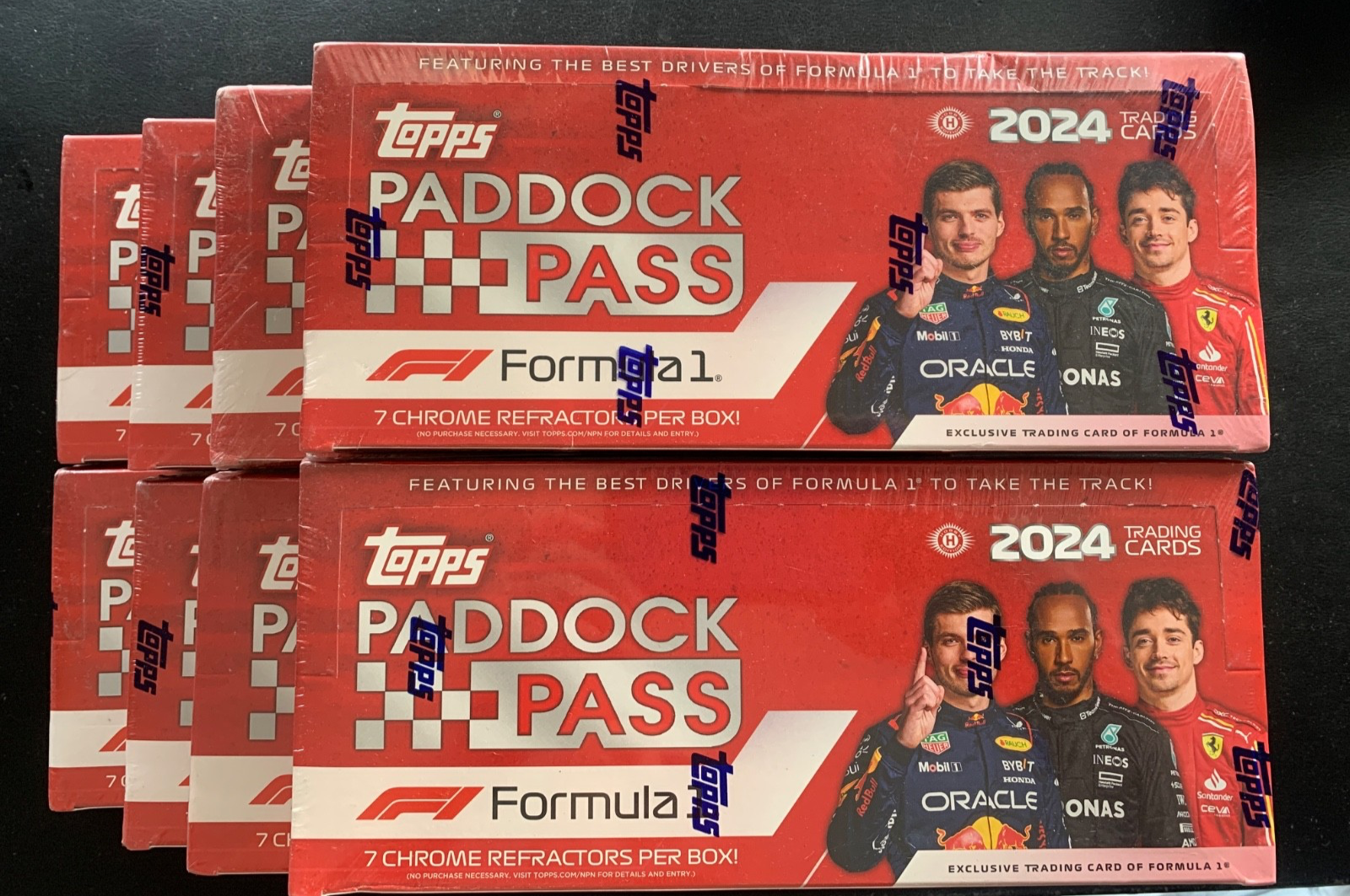 2024 Topps Paddock Pass Formula 1 F1 Factory Sealed 16 Pack Hobby Box Lot Of 8
