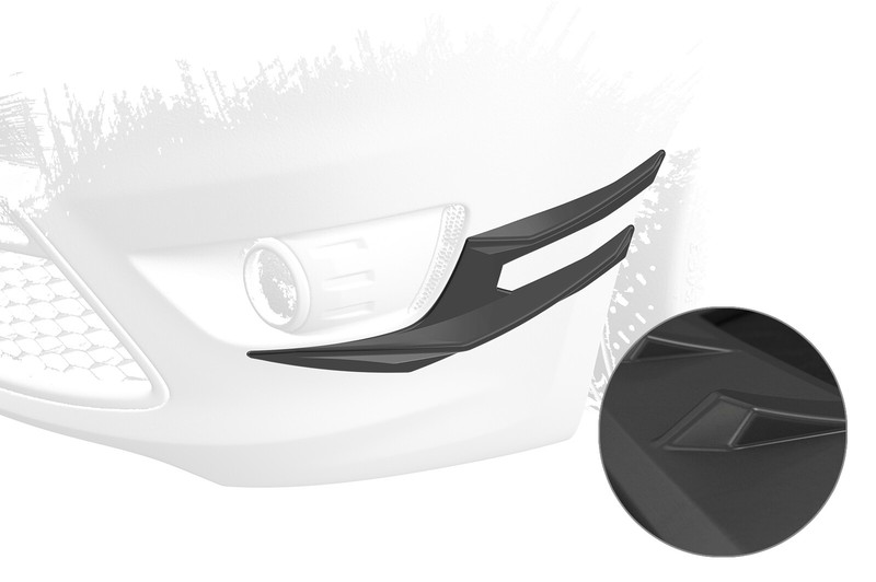 Flaps Downforcer Lackierfreundlich FÃ¼R Ford Focus Mk2 Fp030-L