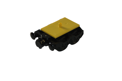 Lego 9V TRAIN Railway Axis Complete Wheels Buffer Bogie Plate VER RC