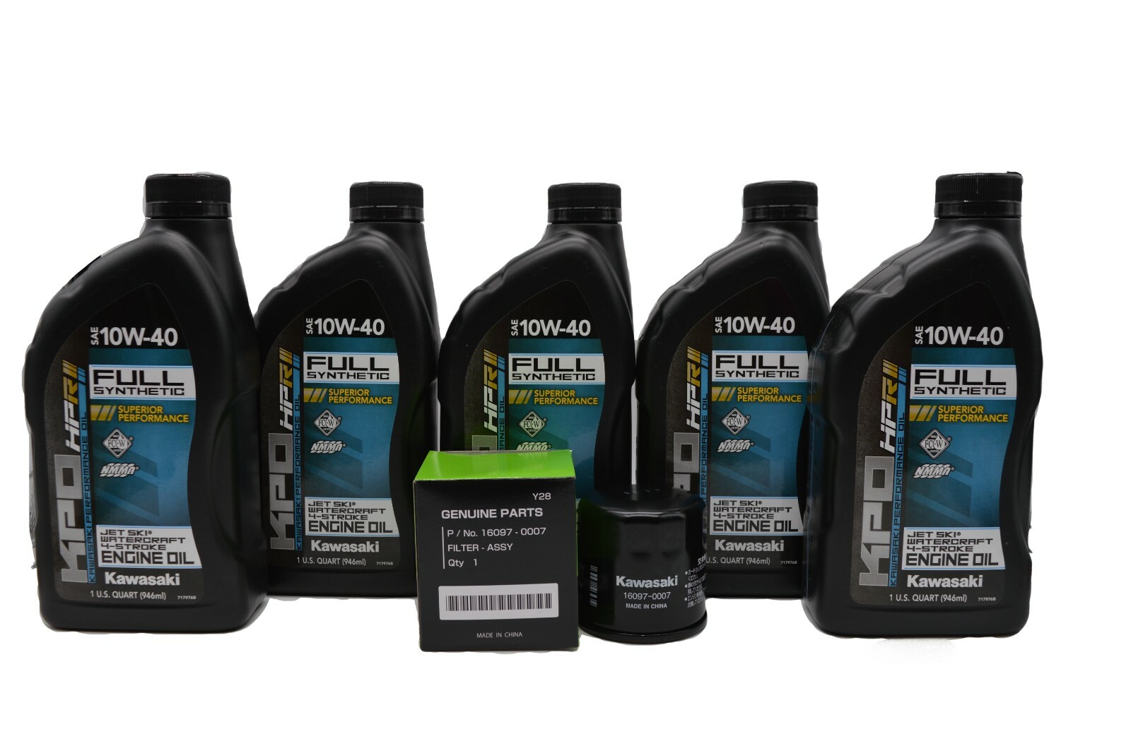 OEM Kawasaki Oil Change Kit Ultra STX SX-R 160 310 (2011