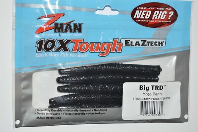 z-man zman big trd 4'' naturally bouyant ned rig lure yoga pants