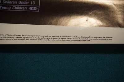 Mrs Soffel Mel Gibson Diane Keaton rolled theatrical poster 1980's vtg movie