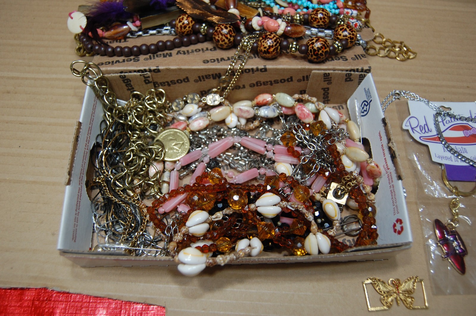 Modern Jewelry Lot 1lbs Key chain Necklaces Bracelets Combined Shipping Wearable