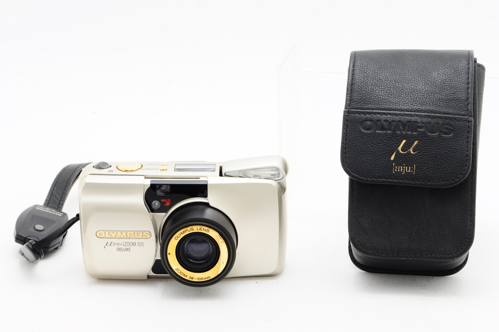 【良品】Olympus μ[mju:]　ZOOM 105 OLYMPUS µ [mju:] ZOOM 105 DELUXE Film Camera from Japan