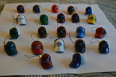 RARE 22 X DIFFERENT  NHL MINI CAP INCL CANADIENS WINGS OILERS BLUES AND MORE  