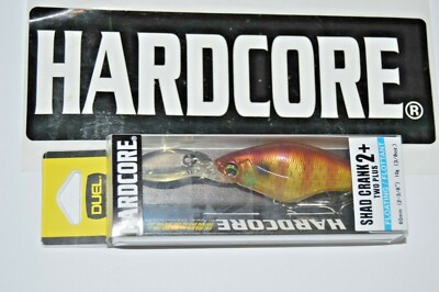 duel yo zuri hardcore bass crank 2+ 2 3/8'' 3/8oz r1185-nbg natural bluegill