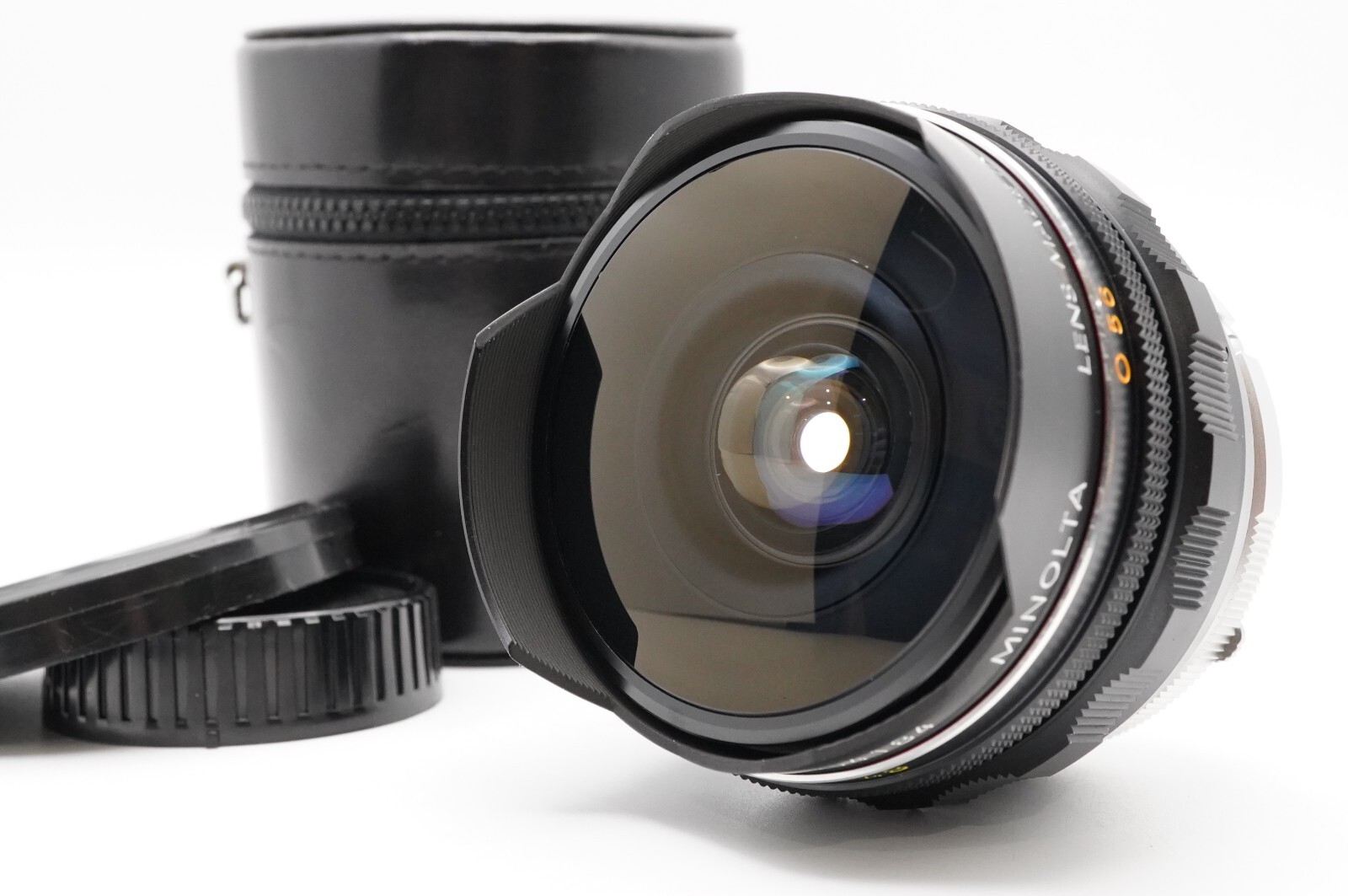 MINT] MINOLTA MC Fisheye Rokkor-OK 16mm F2.8 MF Lens w/ Case