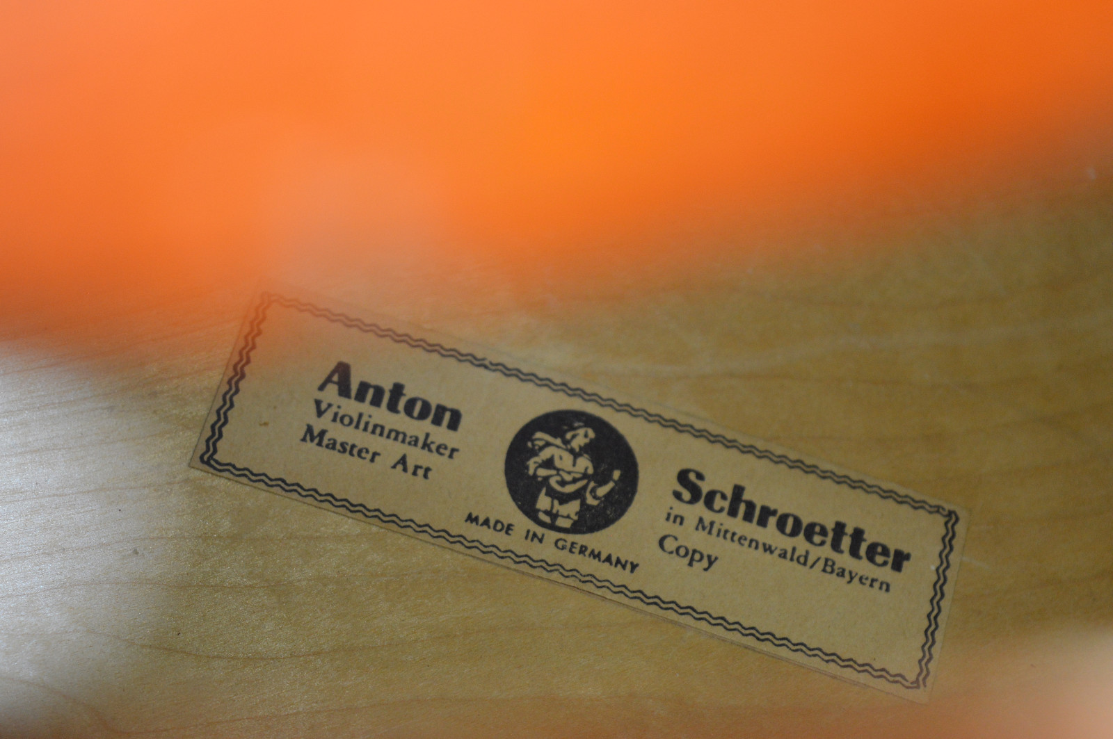 Anton Schroetter Concert Bass 3/4 Upright Double Bass Made in Germany