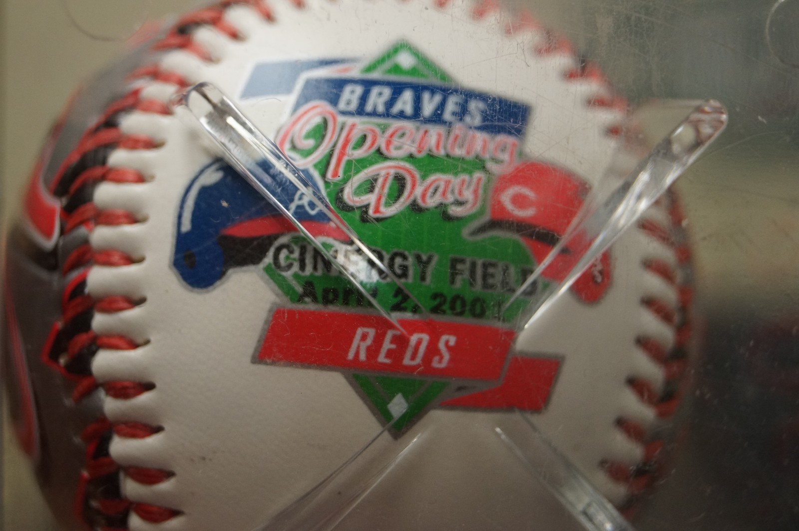 ATLANTA BRAVES 2001 OPENING DAY BASEBALL