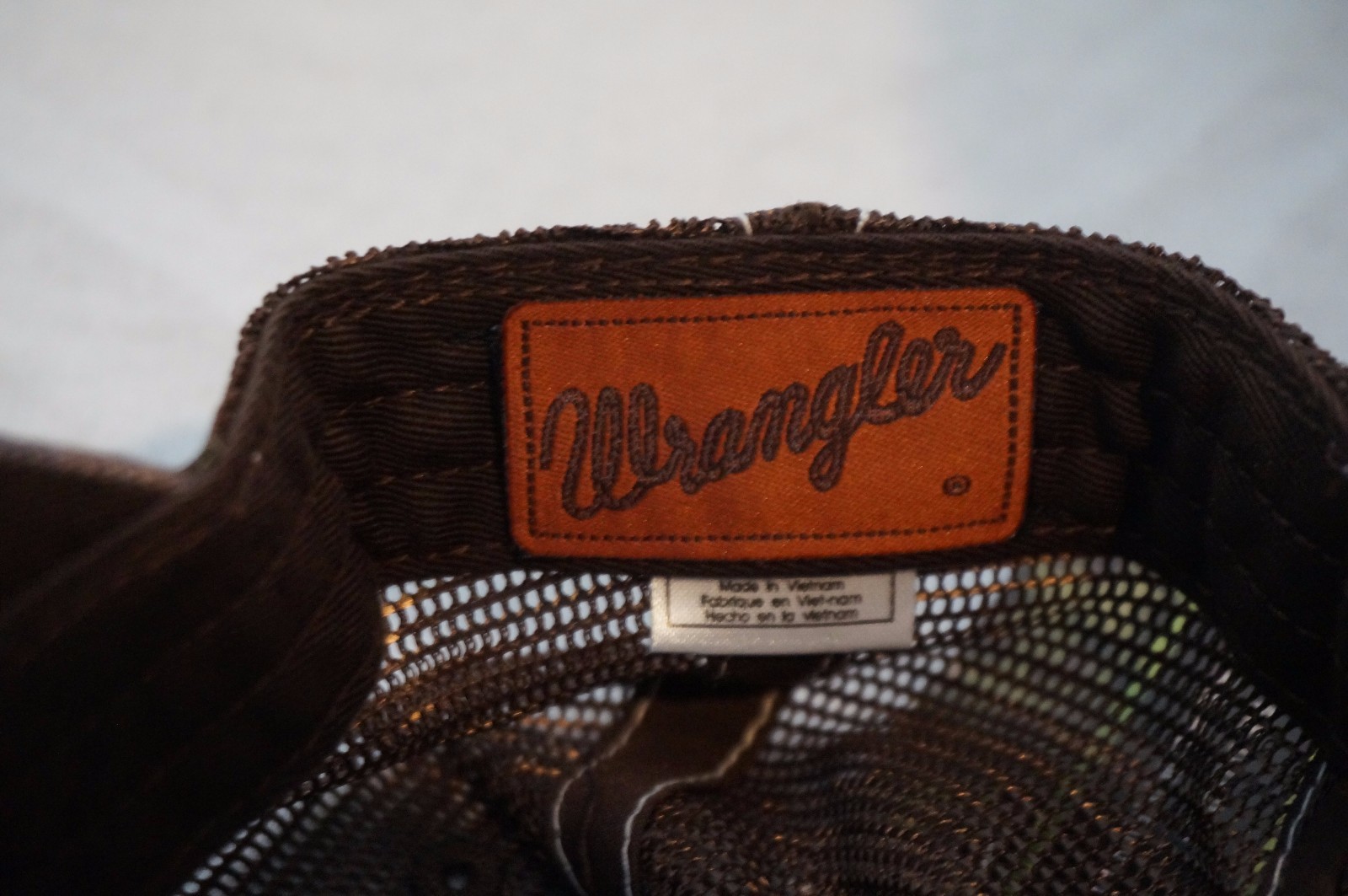 WRANGLER Realtree Camo Mesh Trucker Hat Cap One Size NWT