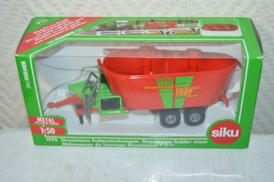 MELANGEUSE DE FOURRAGE STRAUTMANN SIKU FARMER 1/50 TRACTEUR DIE-CAST METAL NEUF