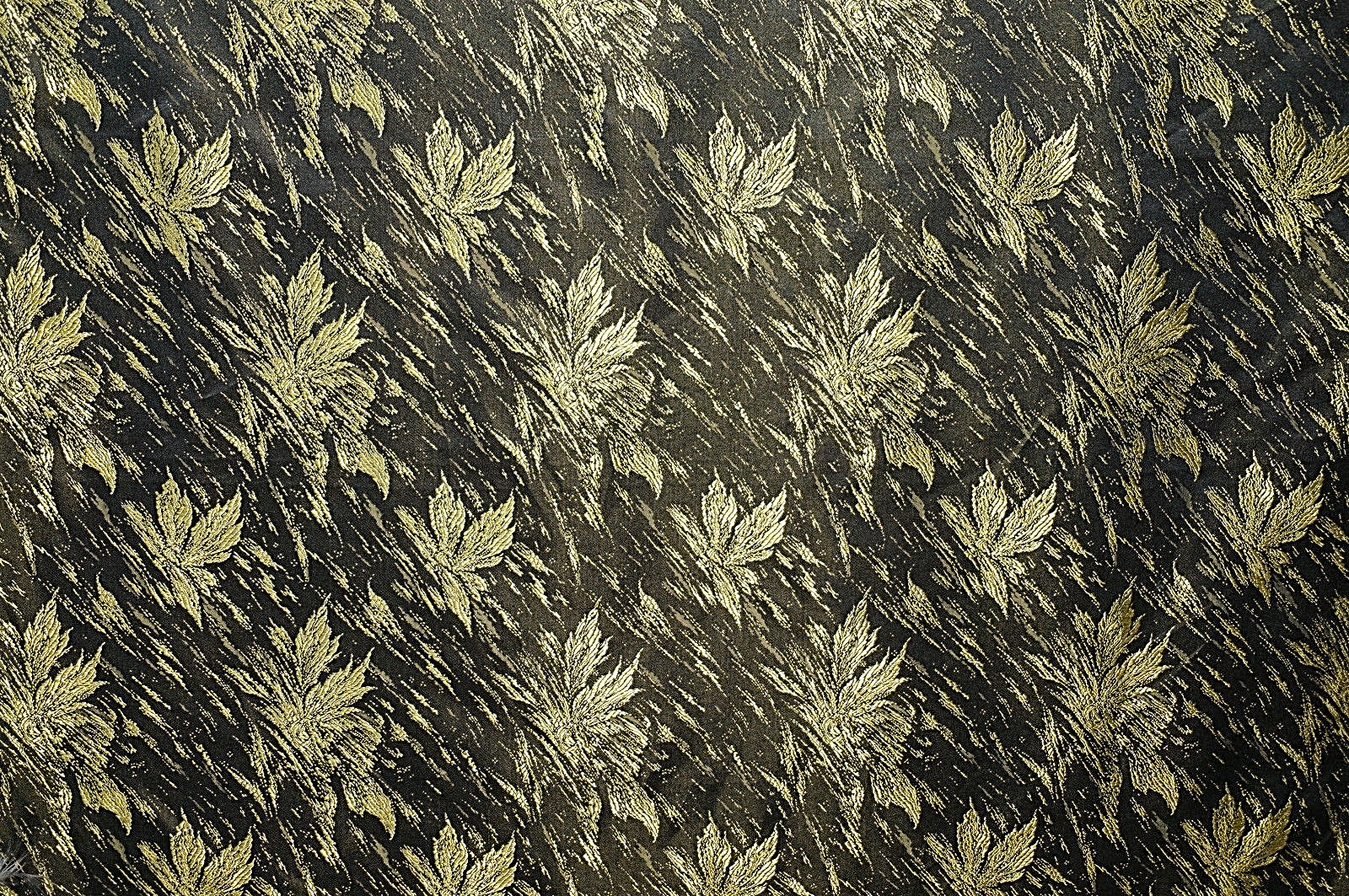 Vintage Silk Brocade  Fabric Mid Century Modern Japanese Special Occasion  Bfab