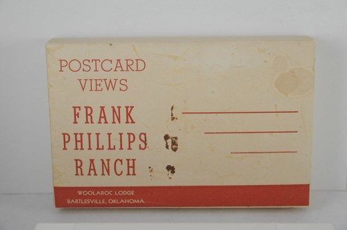 RARE 60 FRANK PHILLIPS RANCH BARTLESVILLE OKLA POSTCARDS PHOTOS WOOLAROC