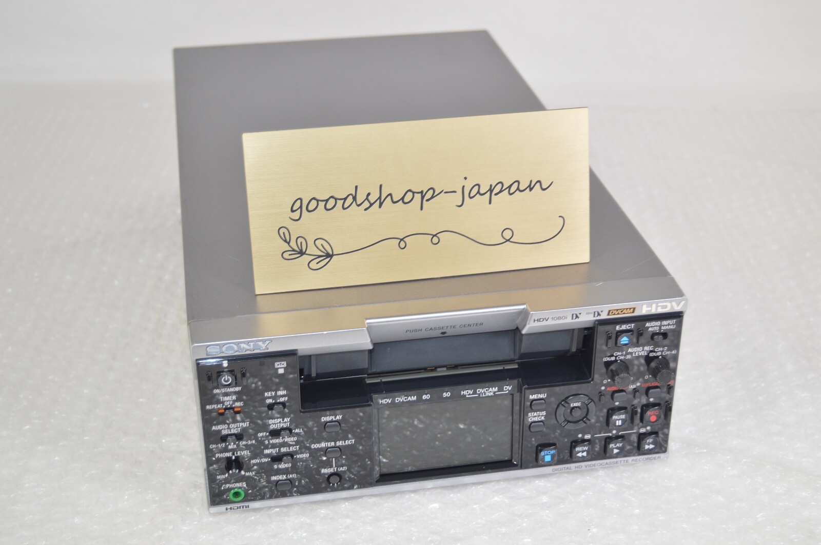 SONY HVR-M25J HDV 1080i Video Cassette Recorder NTSC/PAL SONY HVR-M25J HDV 1080i Video Cassette Recorder NTSC/PAL