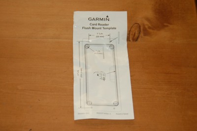 GARMIN  CARD READER WITH TRIM RING AND FASTENERS