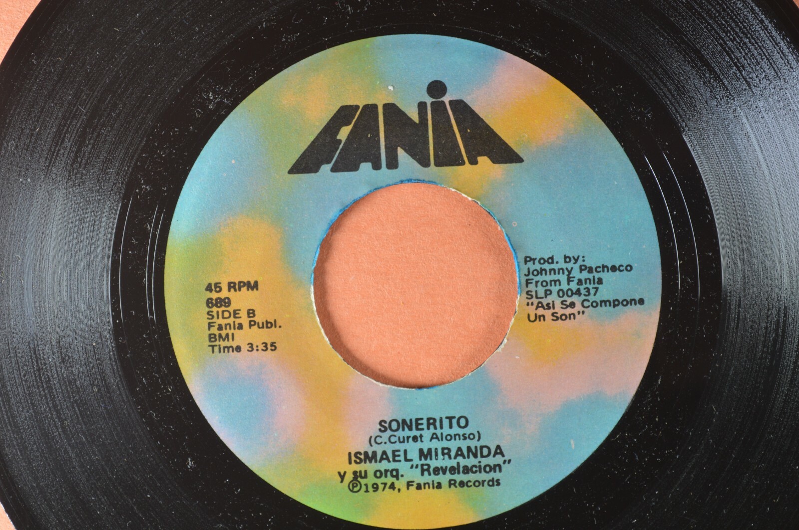 ISMAEL MIRANDA Sonerito / Mulence 689 LATIN 45 FANIA SALSA