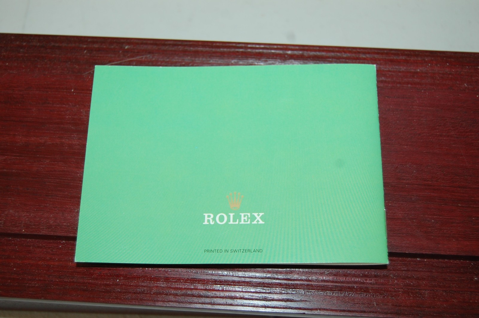 ROLEX ORIGINAL booklet VTG CIRCA 1990  DATEJUST GENUINE 50-3.1989