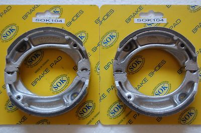 FRONT&REAR BRAKE SHOES fit HONDA CD 50 Benly 1996-1997 CD50 CD50S