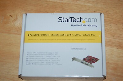 StarTech.com 2-Port USB 3.1 Controller Card