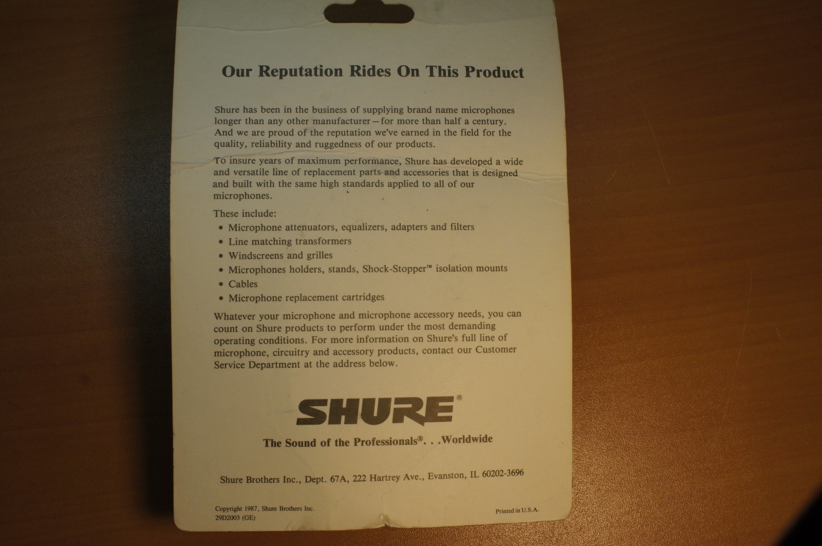 Vintage Shure A25C Microphone Holder Replacement Mic Clip Holder SM94 SM96