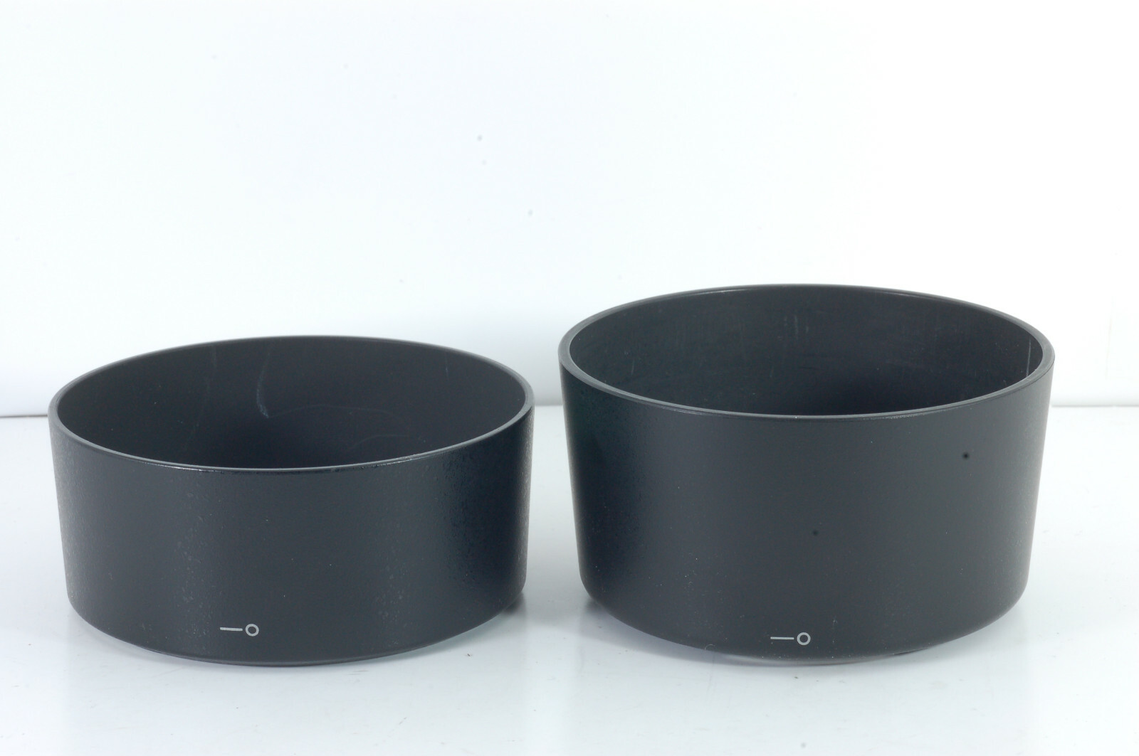 Lot of 4 Lens Hoods 2 Nikon HB-47 HB-37 1 Tamron 29CFH 1 Tiffen 49mm Nice!