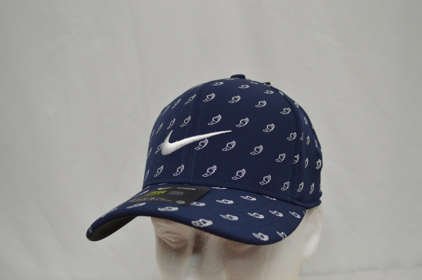 NY Golf Aerobill Swoosh Navy Blue Hat 