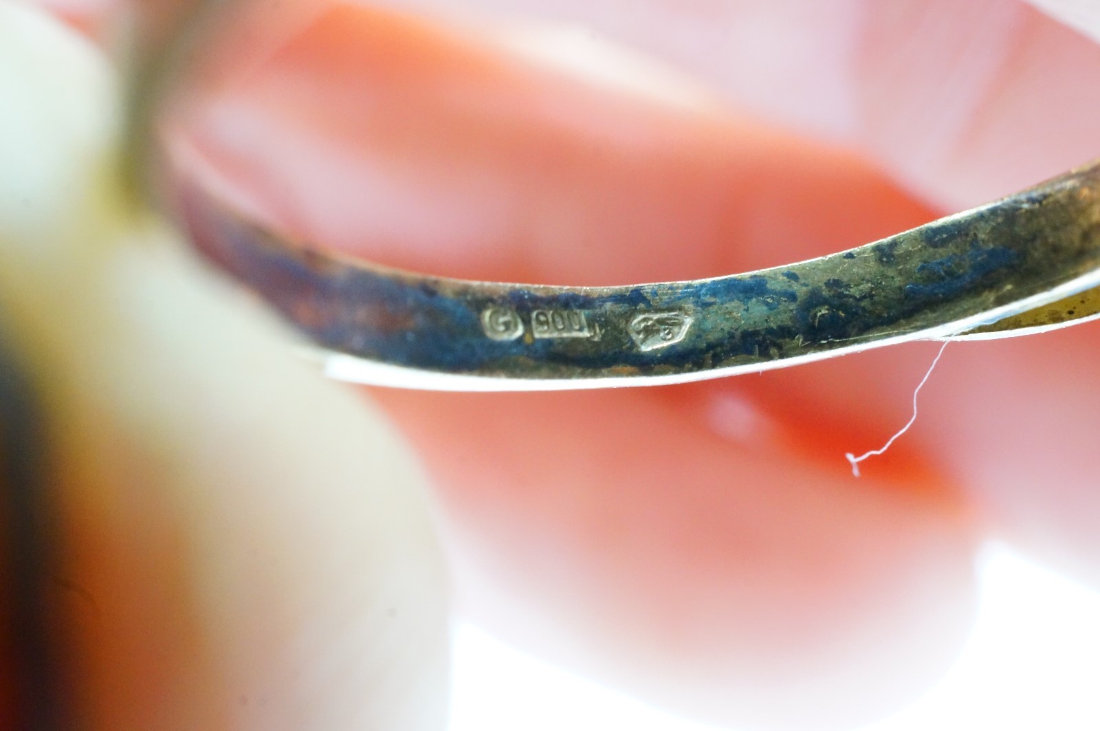 Antique Gilded Silver 900 Czech Rose Cut Bohemian Garnet Cluster Ring Size 8.5