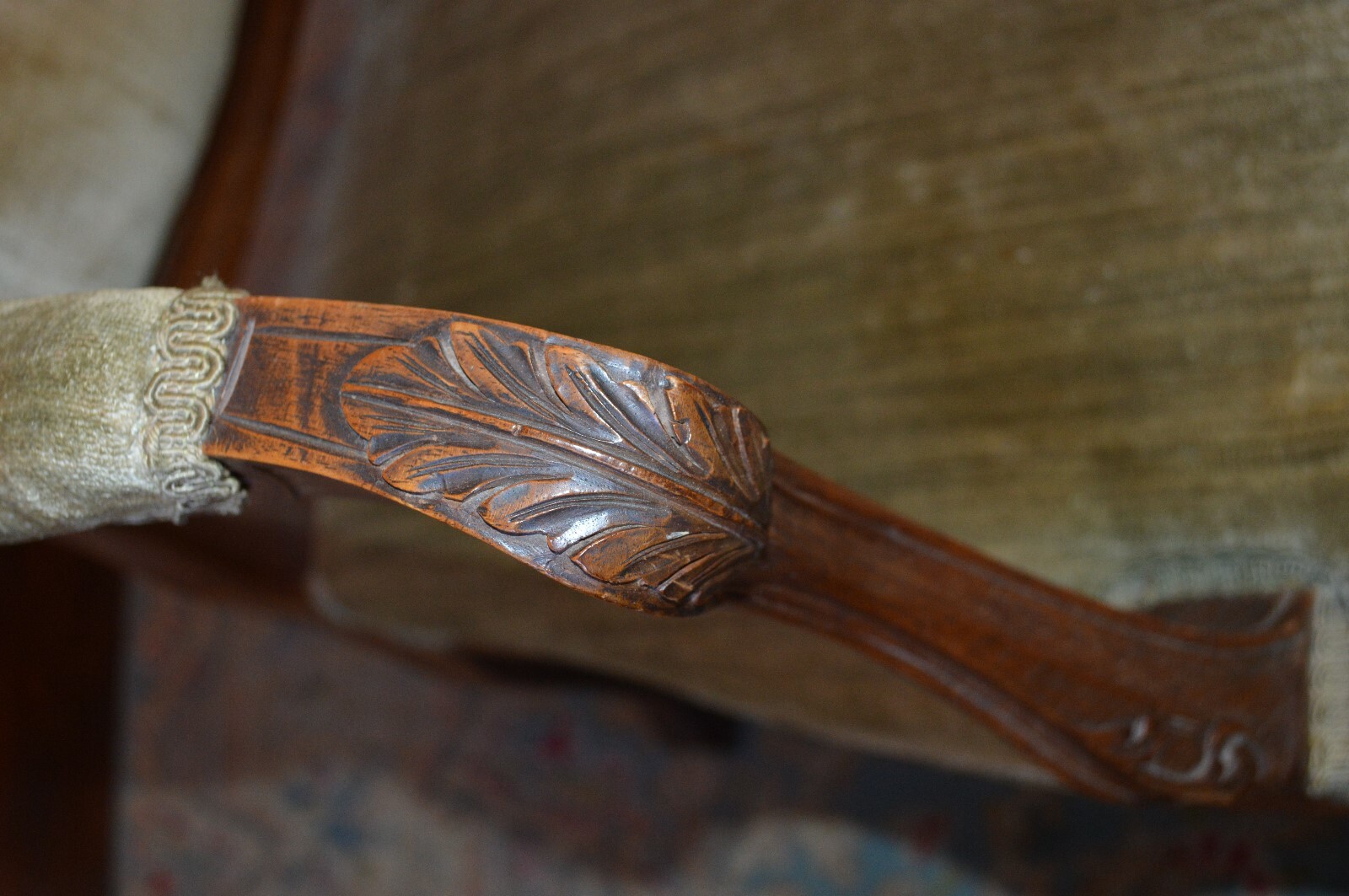 French Louis XV Style Sofa C. 1850