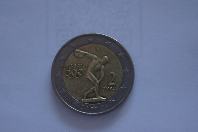 2 Euro Gedenkmünze Griechenland 2004