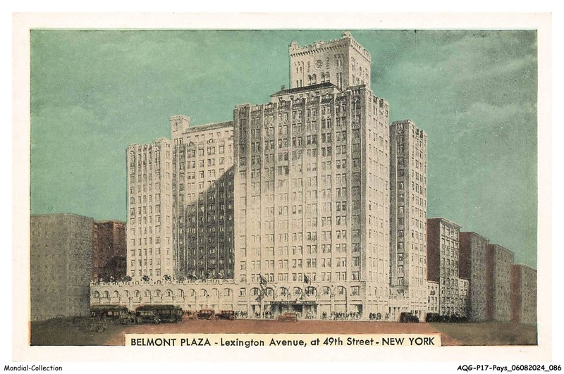 Aqgp17-1079-Usa - New York - Belmont Plaza - Lexington Avenue At 49th Street