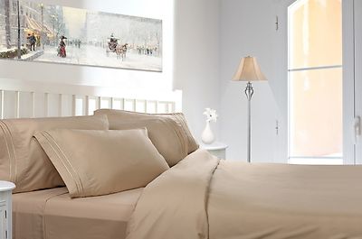 1800 COLLECTION DEEP POCKET 4 PIECE BED SHEET SET 26 COLORS ALL SIZES AVAILABLE