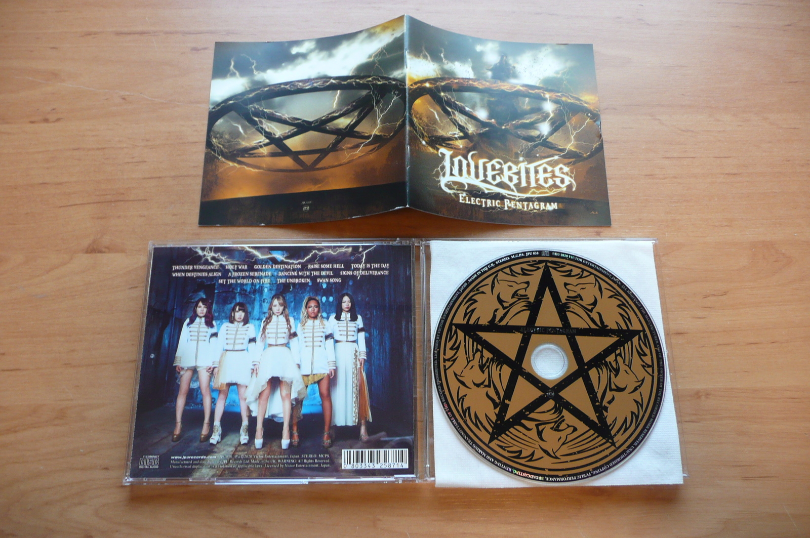 LOVEBITES　 Electric Pentagram　限定盤A　DVD付き LOVEBITES Electric Pentagram 限定盤A DVD付き Amazon.co.jp
