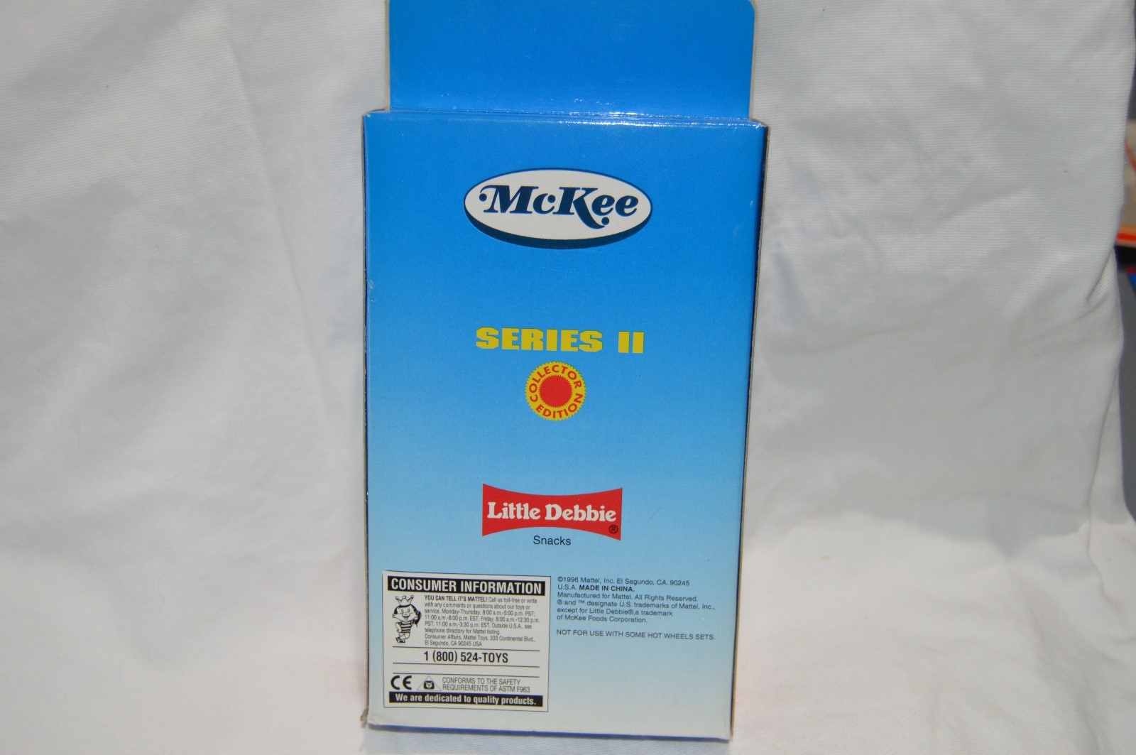 Hot Wheels Little Debbie McKee Series II Collector Edition - 1996 New in Box