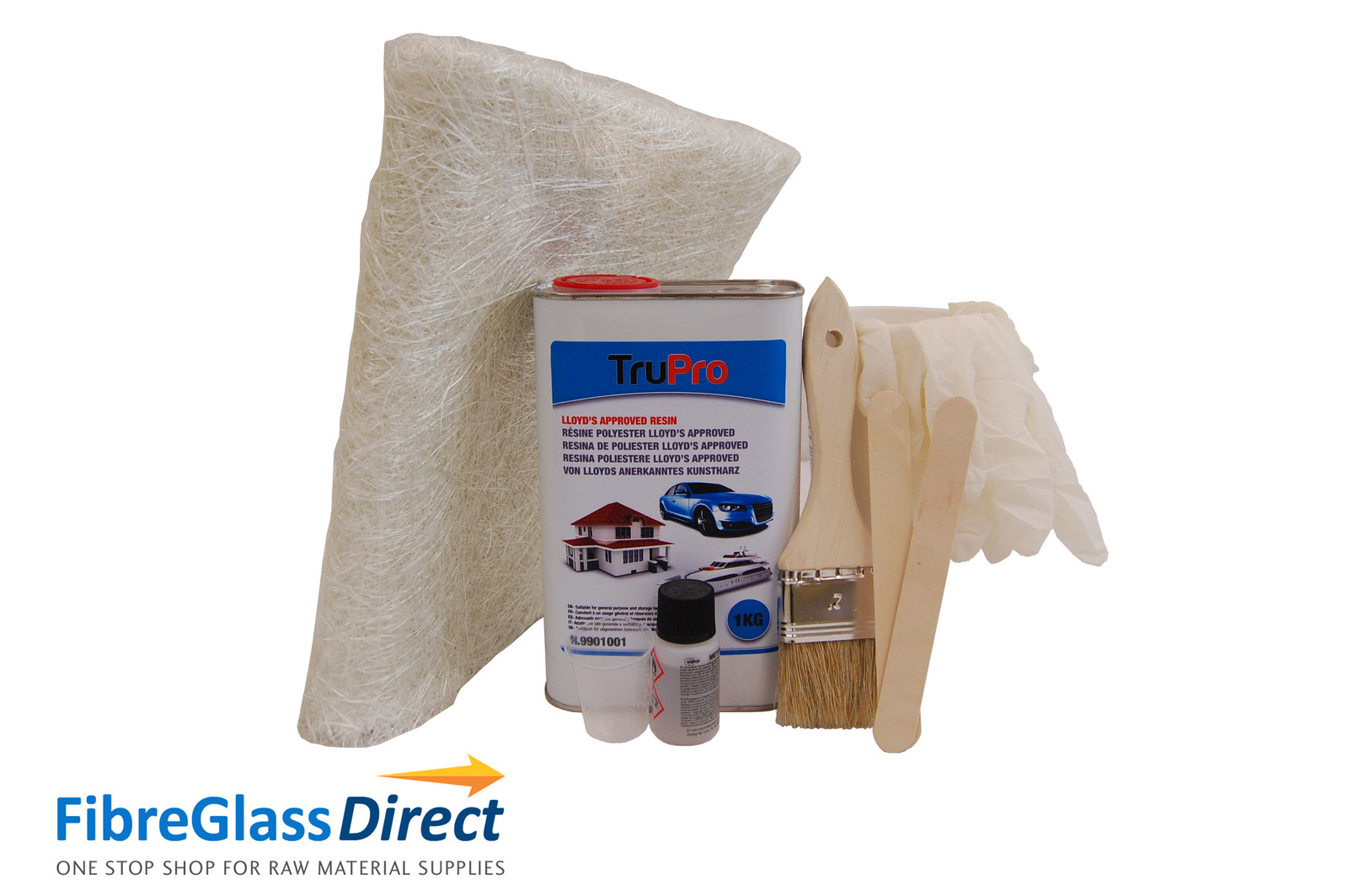 1 metre Fibreglass Repair kit GRP repair Lloyds approved eBay