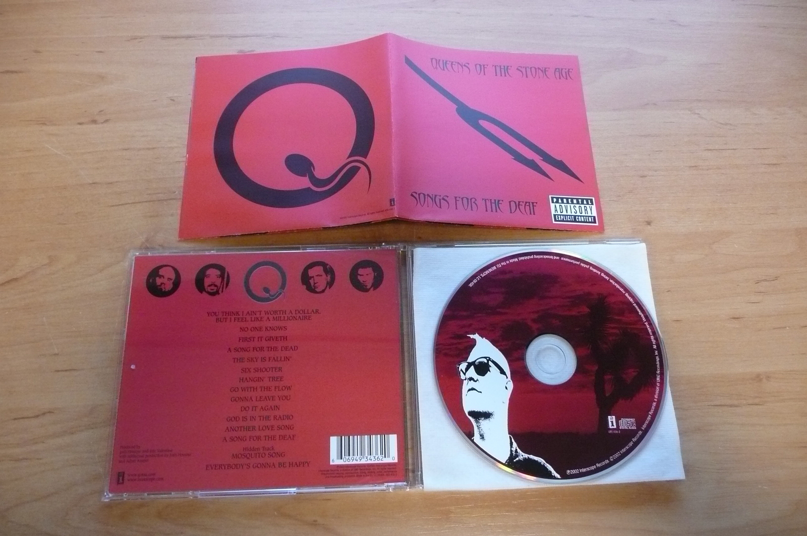 米2LP Queens Of The Stone Age Songs For The Deaf B003091601 Interscope Records, UMe /00660 Queens Of The Stone Age – Songs For The Deaf – 2 x Vinyl (LP