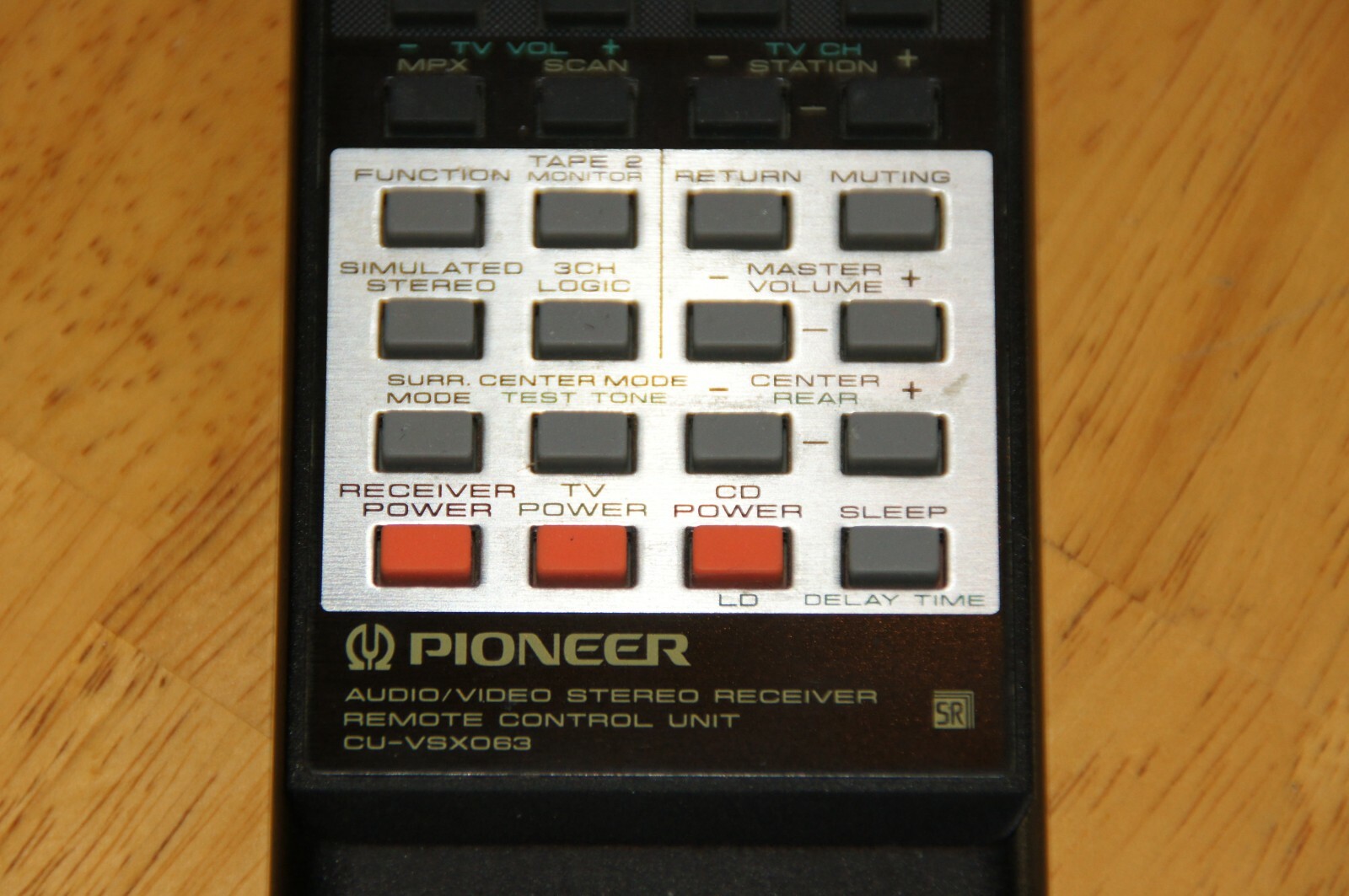 Pioneer CU-VSX063 Remote Control - Pre-Owned