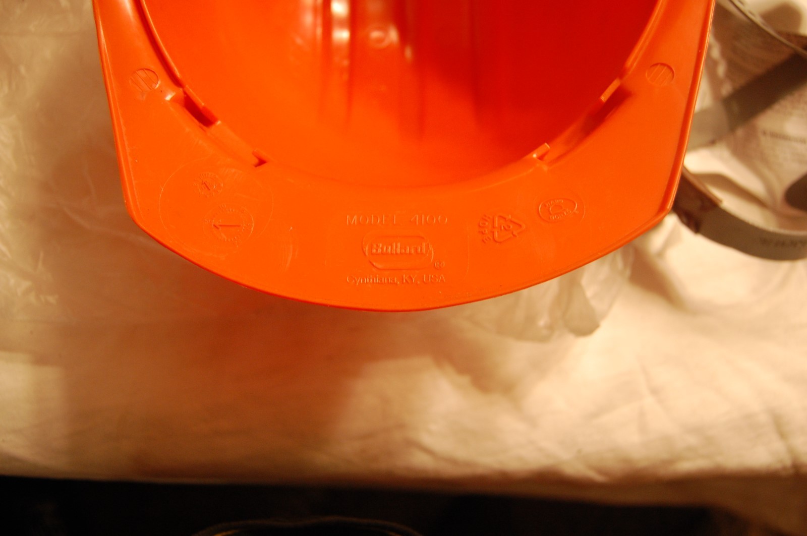 Bullard Model 4100 Orange Hard Hat