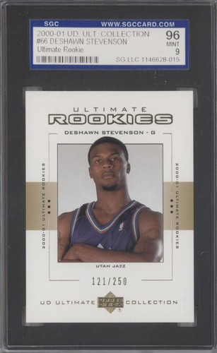 2000-01 UD Ultimate Collection - DeShawn Stevenson #66