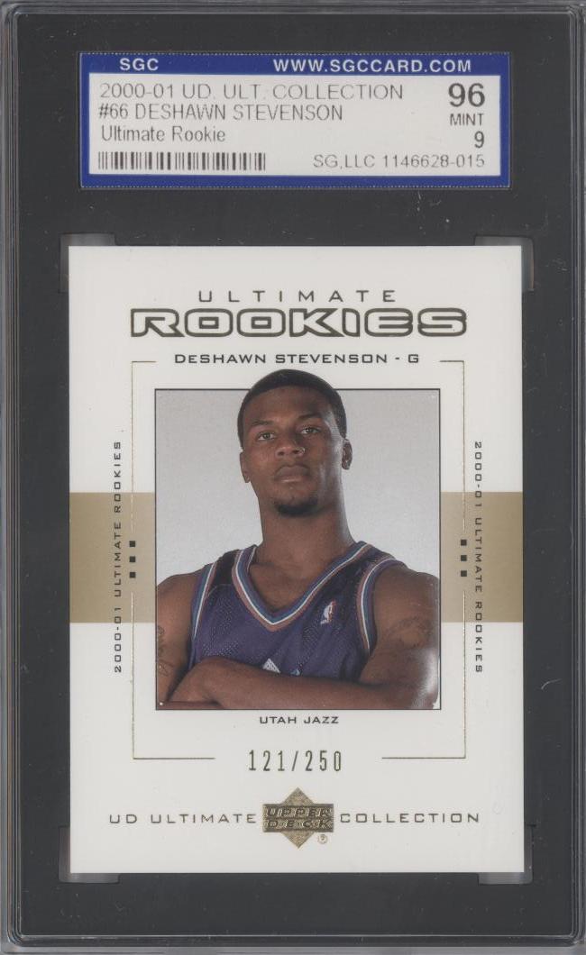 2000-01 UD Ultimate Collection - DeShawn Stevenson #66