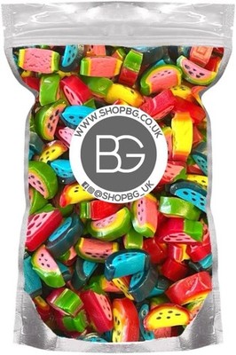 BG Quality Pick & Mix Sweets - Peelable Candy Fruity Slices Mix Sweeties 800g P