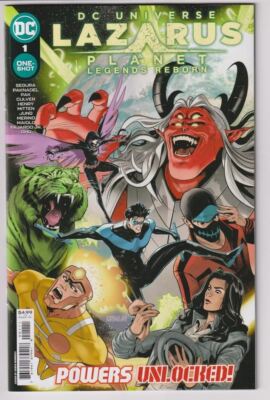 LAZARUS PLANET LEGENDS REBORN #1 (DC 2023) C2 ''NEW UNREAD''