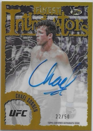 2024 Topps Finest UFC - Chael Sonnen #IA-CSN
