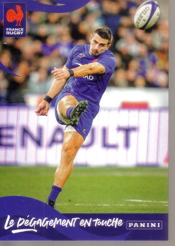 Card Panini Rugby Rage De Vaincre 2023 World Cup Le Degagement En Touche # C24