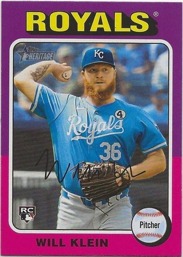2024 Topps Heritage High Number - Will Klein #723