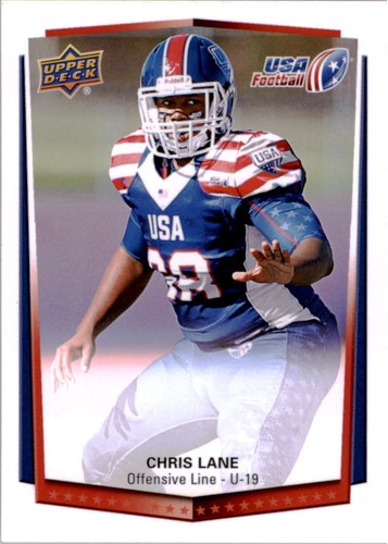 2015 Upper Deck USA Football Chris Lane #39